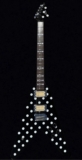 Firefly FFVX Randy Rhoads Tribute Black Polka-Dot V-Neck Guitar – Factory Sealed