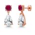 24 Pcs Adjustable Crystal Necklace Holder Cage Empty Stone Holder Necklace