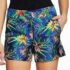 CeCe Women’s Tropical Floral Chino Shorts Size 4 High Rise Zip Pockets