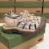 eb.a.gos Evagos lace-up shoes in metallic gold Women USED
