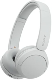 Sony WH-CH520 Wireless Bluetooth Headphones – up to 50 Hours Battery Life with Quick Charge, On-ear style – White