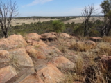 Willalooka. Granite outcrop near Willalooka called Christmas Rocks. Summit provides great views over the surrounding landscape. Vegetation lines the main road from Keith to Naracoorte.