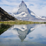 2 triangles = 1 rhombus (Matterhorn, Switzerland)