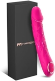 YIMOOCH Vibrator Sex Toys for Women Realistic Sex Toys4Couples Men & Women with 10 Vibrating Modes for Clitoris Stimulation G Spot Vibrators with Motor Waterproof Adults Sex Toy for Couple Pleasure