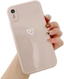 ZTUOK Compatible with iPhone XR Case for Women Girls, Cute Love Heart Pattern Soft Slim TPU Protective Bumper Phone Case for iPhone XR – (Pink)