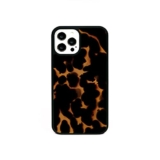 Tortoiseshell Brown Animal Print Phone Case/Cover Compatible with iPhone 7/8 / SE 2 (2020) Rubber