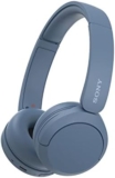 Sony WH-CH520 Wireless Bluetooth Headphones – up to 50 Hours Battery Life with Quick Charge, On-ear style – Blue