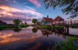 Dutch sunset colours