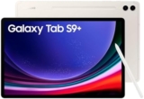 Samsung Galaxy Tab S9+ WiFi Android Tablet, 256GB Storage, S Pen Included, Unlocked, Beige, 3 Year Extended Warranty (UK Version)