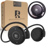 Running Headphones designed by Runners – Wireless Bluetooth V5.0 Neckband Earphones for Sport Exercise Jogging Gym Workout Marathon Headphones for Running