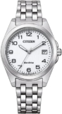 Citizen Womens Analogue Eco-Drive Watch with Stainless Steel Strap EO1210-83A