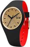 ICE-WATCH – ICE Loulou Gold Glitter – Women’s Wristwatch with Silicon Strap