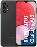 Samsung Galaxy A13 Mobile Phone SIM Free Android Smartphone 6.6 Inch Infinity-V Display, 4GB RAM, 64GB Storage, 5,000 mAh Battery, Black, Android 12 (Renewed)