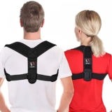Schiara Posture Corrector for Men and Women – Comfortable Upper Back Brace, Adjustable Back Straightener Support for Neck, Shoulder and Back