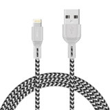 iPhone Charger Cable, Lightning Cable 6.5ft/2m iPhone Charger Braided Long iPhone Charger Lead USB Fast Charging Cable Compatible with iPhone 11/XR/Pro/Xs Max/X/8/7/Plus/6S/6/SE/5S/12/13 iPad Air