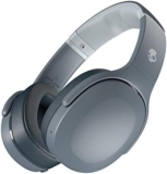 Skullcandy Crusher Evo Over-Ear Wireless Headphones with Sensory Bass, 40 Hr Battery, Microphone, Works with iPhone Android and Bluetooth Devices – Grey