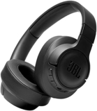 JBL Tune 710BT Wireless Over-Ear – Bluetooth Headphones with Microphone, 50H Battery, Hands-Free Calls, Portable (Black)