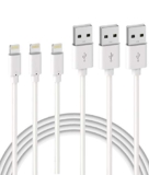 Quntis iPhone Charger Lightning Cable – MFi Certified 3Pack 2M Lightning to USB A Cable for iPhone SE 2020 11 Xs Max XR X 8 Plus 7 Plus 6 Plus 5s SE iPad Pro and More