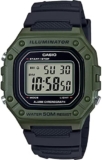 Casio Men’s W-218H-1AVCF Classic Digital Display Quartz Black Watch