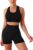 TOEECY 2 Pcs Gym Sets For Women Tracksuit with Padded Sport Bra Full Set Crop Tank High Waist Outfits Workout Yoga Shorts Leggings Gym Clothes Athletic Fitness Sportswear