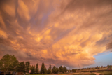 Thunderstorm sunset over Cheyenne 4