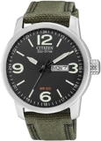 Citizen Men’s Analogue Eco-Drive Watch with Nylon Strap BM8470-11EE
