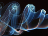 Colorful Smoke Vortices – A Dark Day Winter Project
