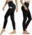 ZiaWorld Leggings with Pockets for Women, Soft High Waisted Legging, Sports Exercise Workout Gym Running Yoga Pants, Stretchable & Comfortable