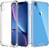 Hually Compatible with iPhone XR Case, Premium Ultra Slim Clear Case for iPhone XR, with Anti-Scratch Hard PC Back and Shock-Proof Soft TPU Bumper, Transparent (6.1 Inches)