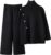 AMhomely Women’s Tracksuit Sets 2 Piece Pyjamas Set Long Sleeve PJs Knitted Sweater Pullover Top Full Length Long Pants Trousers Teen Girls Y2K Tracksuit Streetwear