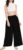 BODYWEAR LTD Women Palazzo Pants, Activewear Trousers – Baggy Wide Leg Flared Pants – Elasticated Waist, Yoga Pants Stretch Work Tracksuit Bottoms Gym Joggers, Lounge Pants