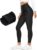 CRZ YOGA Women’s Thermal Fleece Lined Leggings High Waist Winter Thick Yoga Pants 7/8 Warm Workout Leggings – 25 Inches