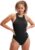 Speedo Damen Racer Zip Badeanzug