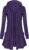 Flikity Womens Longline Hoodies Zipper up Knee Length Cardigan with Large Pockets Long Sleeve Tunics Casual Work Clothes Ladies Lightweight Jackets M-2XL