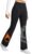 BALEAF Women’s Fleece Lined Flared Leggings Waterproof Yoga Pants with Pockets High Waisted Bootcut Winter Bootleg Trousers