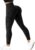 StaySlim Ribbed Leggings Yoga Pants for Women High Waisted Gym Leggings Butt Lifting Workout Leggings with Tummy Control Compression Tights