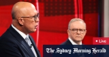 Anthony Albanese, Peter Dutton accuse each other of lies in election debate 2025, Donald Trump tariffs to cost Australian economy $13 billion