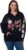 Disney Mickey Mouse Women’s Zip Hoodie w/Pockets, Black Fleece Sweatshirt, Daisy, Goofy, Donald, Pluto, Regular & Plus Size