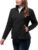 33,000ft Womens Fleece Jackets Ladies Lightweight Warm Full Zip Coat Breathable Microfleece Ladies Sweater Casual Long Sleeve, Ideal for Travelling Outdoor Sport