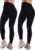 Love My Fashions Pack of 2 Women’s Fleece Seamless High Waisted Leggings for Workout, Running, Tummy Control Buttery Soft Gym Yoga Stretchy Thick Pants