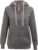 Les umes Womens High Neck Hoodies Sweatshirts Full-Zip Hooded Long Sleeve Outerwear Hoody Jackets Tops With Drawstring