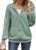 PANOZON Women’s Zip Up Hoodies Long Sleeve Sweatshirts with Pockets Casual Ladies Spring Fall Thin Zipper Jacket