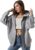 Endies Women’s Zip-Up Hoodie 3-PLY Fleece Lined, Oversized Organic Cotton, Metal Zipper & Kangaroo Pocket – Ultra Cozy Ladies Sweatshirt, Warm & Stylish Everyday Jumper