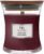 WoodWick Scented Candle with Crackling Wick | Black Cherry Mini Hourglass Candle | Up to 20 Hours Burn Time | Perfect Gifts for Women