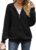 PANOZON Women’s Zip Up Hoodies Long Sleeve Sweatshirts with Pockets Casual Ladies Spring Fall Thin Zipper Jacket