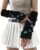 CIATBYYJ Arm Warmers Knit Blend Y2k Harajuku Japanese Style Long Fingerless Gloves for Women Girls, Cute Cold Weather Fsahion Arm Sleeve Thumb Hole Gloves (15.7Inch)