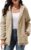 CheChury Fleece Jacket Women Winter Warm Fluffy Jumpers Soft Teddy Coat with Pockets Zip Up Hoodies for Women Plush Sweatshirt Fleece Hoodie Casual Overcoat Cardigan Hoody