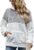 Voqeen Stand Collar Women Sweatshirts Women Fleece Sweater Long Sleeve Big Front Pocket Fluffy Winter Warm Pullover Zip Up Coat Tunic Sweatshirt Jumper Tops with Pockets Outwear Jacket