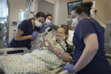 Woman too sick for human organ receives pig kidney transplant