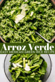 The BEST Arroz Verde (Mexican Green Rice Recipe)
